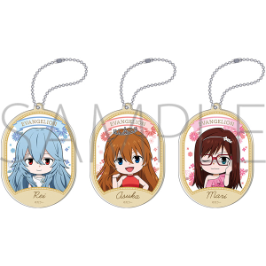 ヱヴァンゲリヲン新劇場版　アクリルキーホルダーセット　レイ＆アスカ＆マリ　デフォルメ