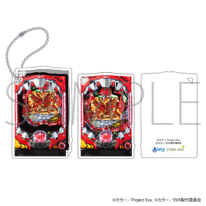 エヴァンゲリオン アクリルブロックキーホルダー／新世紀エヴァンゲリオン　決戦～真紅～
