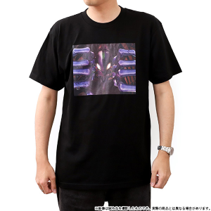 エヴァンゲリオン　Tシャツ/初号機突発当り(黒・フリーサイズ)