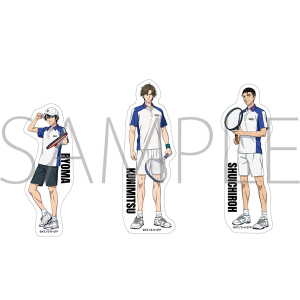 新テニスの王子様　ステッカーセット／越前リョーマ＆手塚国光＆大石秀一郎