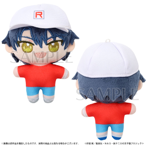 アニメ テニスの王子様展 事後通販　ぬいパル（ぬいぐるみマスコット）　ゆかいなテニプリ一家 リョーマ