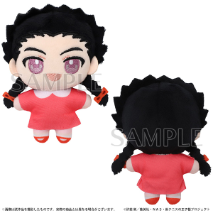 アニメ テニスの王子様展 事後通販　ぬいパル（ぬいぐるみマスコット）　ゆかいなテニプリ一家 桃子