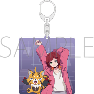 DIGIMON BEATBREAK　ラメアクリルキーホルダー／咲夜レーナ＆プリスティモン