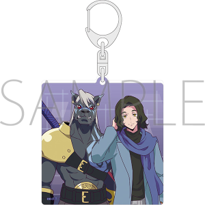 DIGIMON BEATBREAK　ラメアクリルキーホルダー／沢城キョウ＆ムラサメモン