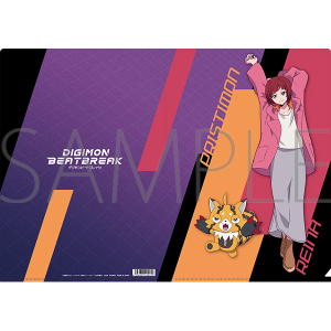 DIGIMON BEATBREAK　クリアファイル／咲夜レーナ＆プリスティモン