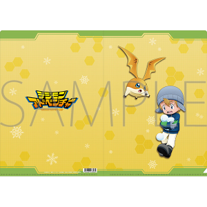 デジモンアドベンチャー　クリアファイル／高石タケル＆パタモン