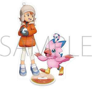 デジモンアドベンチャー　アクリルスタンド／武之内空＆ピヨモン
