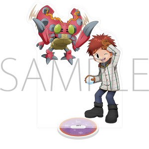 デジモンアドベンチャー　アクリルスタンド／泉光子郎＆テントモン