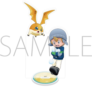 デジモンアドベンチャー　アクリルスタンド／高石タケル＆パタモン