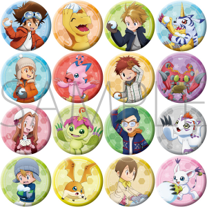 デジモンアドベンチャー　キャラバッジコレクション