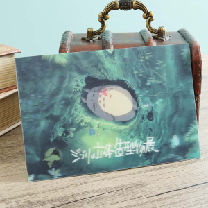 ジブリの立体造型物展　となりのトトロ 3Dレンチキュラーポストカード