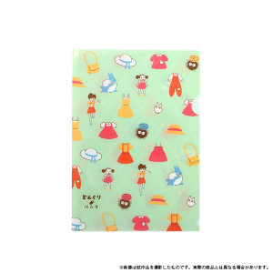 となりのトトロ　ミニクリアファイル　どんぐり洋品店
