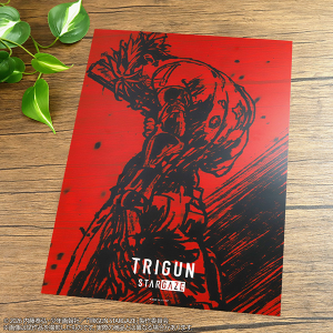 TRIGUN STARGAZE　クリアポスター／ティザービジュアル