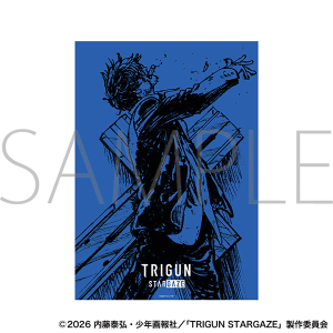 TRIGUN STARGAZE　クリアポスター／ニコラスビジュアル