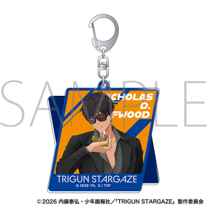 TRIGUN STARGAZE　アクリルキーホルダー／ニコラス・D・ウルフウッド　A