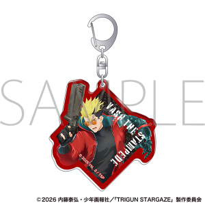 TRIGUN STARGAZE　アクリルキーホルダー／ヴァッシュ・ザ・スタンピード　B