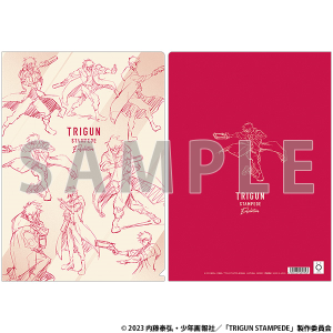 【アニメ】原画クリアファイル／A TRIGUN STAMPEDE EXHIBITION 事後通販