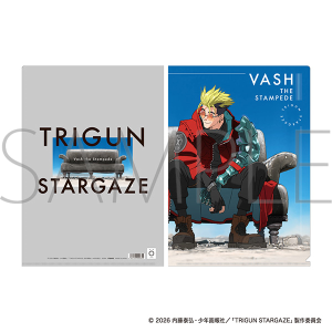 TRIGUN STARGAZE　クリアファイル／ヴァッシュ