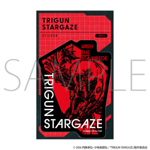 TRIGUN STARGAZE　ステッカー／ティザービジュアル