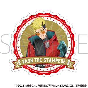 TRIGUN STARGAZE　ステッカー／ヴァッシュ・ザ・スタンピード　A