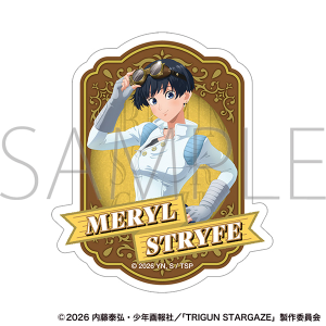 TRIGUN STARGAZE　ステッカー／メリル・ストライフ
