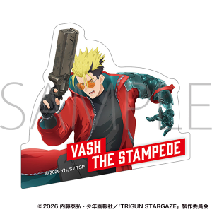 TRIGUN STARGAZE　ステッカー／ヴァッシュ・ザ・スタンピード　B