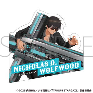 TRIGUN STARGAZE　ステッカー／ニコラス・D・ウルフウッド　B