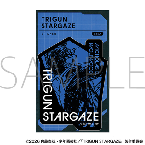 TRIGUN STARGAZE　ステッカー／ニコラスビジュアル
