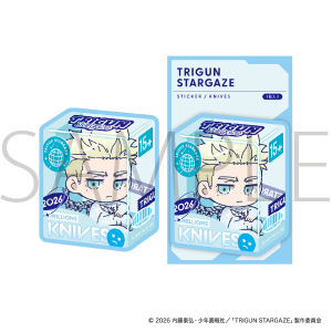 【再販分】TRIGUN STARGAZE　ステッカー／ナイヴズ ちびキャラ