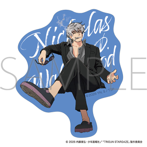 TRIGUN STARGAZE　ステッカー／ニコラス 完結記念ver.