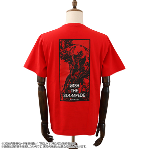 TRIGUN STARGAZE　Tシャツ／ティザービジュアル RED