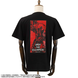 TRIGUN STARGAZE　Tシャツ／ティザービジュアル BLACK