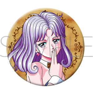 ときめきメモリアル　グリッター缶バッジ／鏡 魅羅