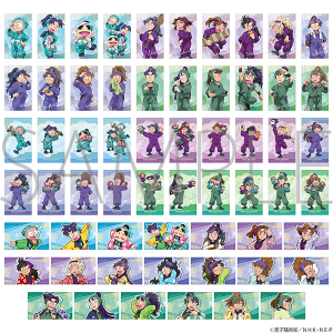 忍たま乱太郎　トレーディングクリアカード／全60種／ランダム3枚入り