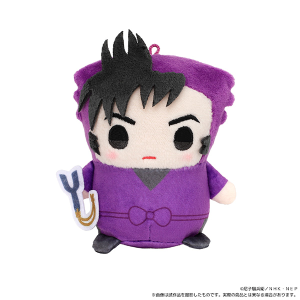 忍たま乱太郎　まめめいと（ぬいぐるみマスコット）／浜 守一郎（小物持ちver.)