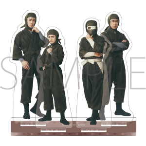 アクリルスタンド　タソガレドキ忍軍　ミュージカル「忍たま乱太郎」第16弾 タソガレドキで忍者修行！ 同時通販