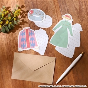 ハウルの動く城　ダイカットミニレター　Salon HATTER’S