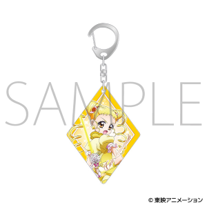 Yes！プリキュア5GoGo！　アクリルキーホルダー／キュアレモネード