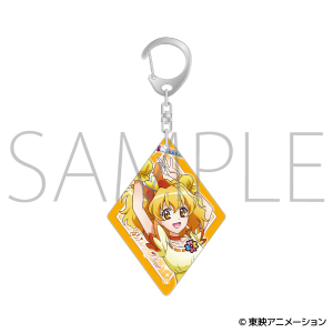 フレッシュプリキュア！　アクリルキーホルダー／キュアパイン