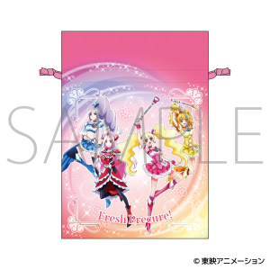 フレッシュプリキュア！　巾着／フレッシュプリキュア！