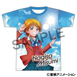 ふたりはプリキュア Max Heart　フルグラフィックTシャツ／美墨 なぎさ