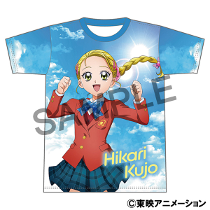 ふたりはプリキュア Max Heart　フルグラフィックTシャツ／九条 ひかり