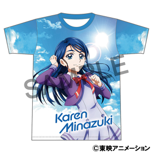 Yes！プリキュア5GoGo！　フルグラフィックTシャツ／水無月 かれん