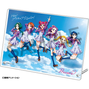 Yes！プリキュア5GoGo！　アクリルアートパネル／のぞみ、りん、うらら、こまち、かれん、くるみ
