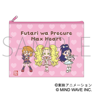 ふたりはプリキュア Max Heart　フラットポーチ／ふたりはプリキュア Max Heart　一期一会