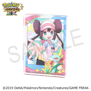 『ポケモンマスターズ EX』　メモリアルフォト　ミニアクリルブロック／メイ