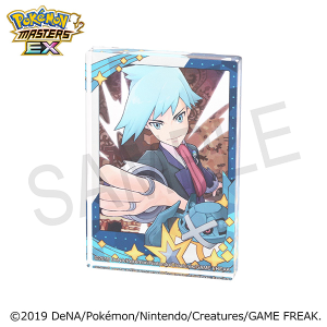『ポケモンマスターズ EX』　メモリアルフォト　ミニアクリルブロック／ダイゴ