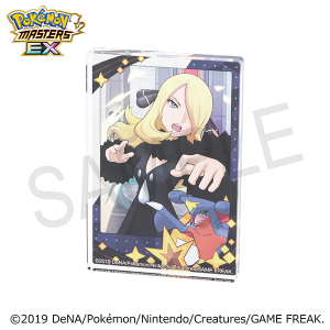 『ポケモンマスターズ EX』　メモリアルフォト　ミニアクリルブロック／シロナ