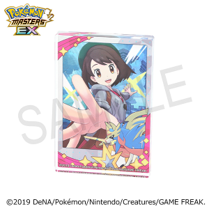 『ポケモンマスターズ EX』　メモリアルフォト　ミニアクリルブロック／ユウリ