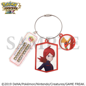 『ポケモンマスターズ EX』　バディーズわざアクリルキーホルダー／シルバー＆ホウオウ